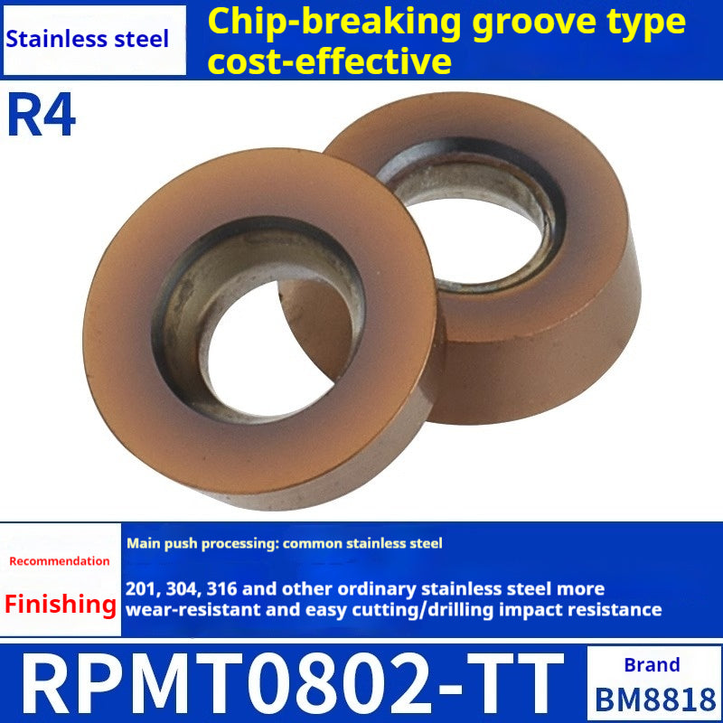 2036-CNC milling inserts, RPMW carbide R5 machining center, R4 milling machine, R6 milling inserts, RPMT round cutter cutters Shandong Denso Pricision Tools Co.,Ltd.